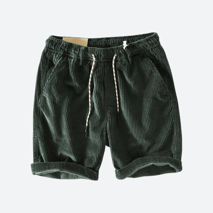 Fashionable Short Corduroy Pants - Sean