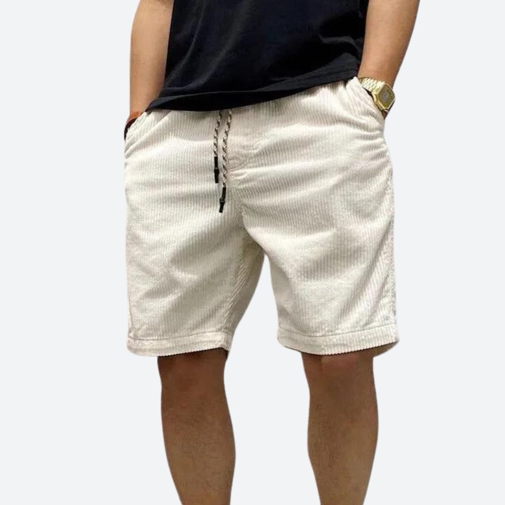 Fashionable Short Corduroy Pants - Sean