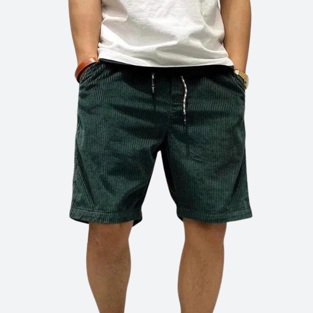 Fashionable Short Corduroy Pants - Sean