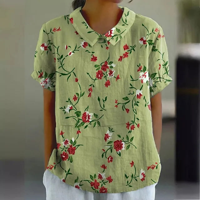 Mia™ - Schicke Blumenbluse