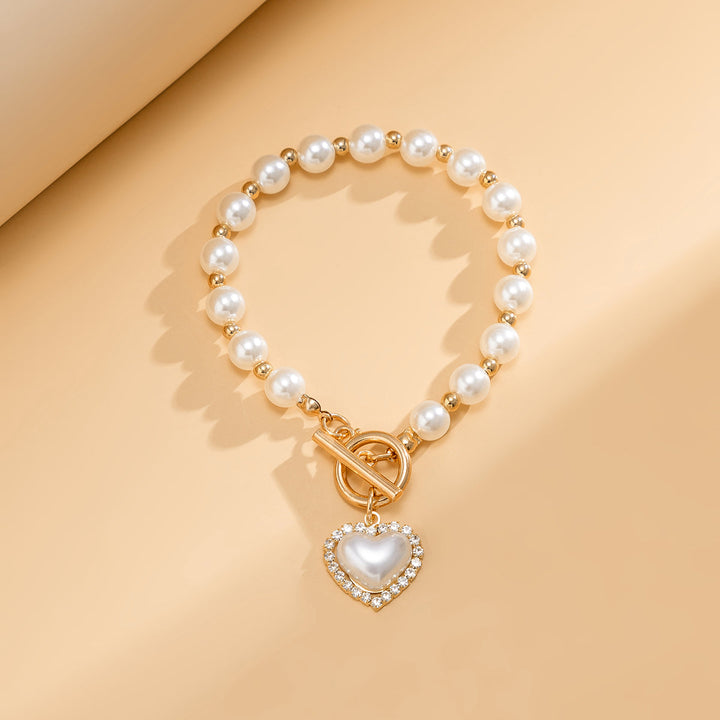 Bracelet élégant avec pendentif en perles d'eau douce pour femmes de Mitchell