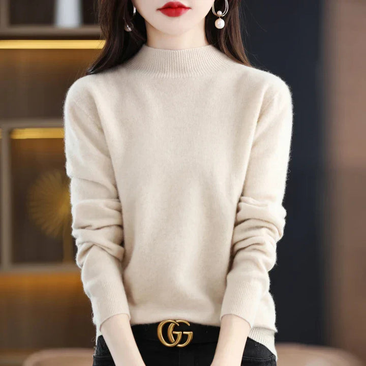 Viviane - Luxurious Women's Sweater Made of Pure Wool for Ultimate Comfort