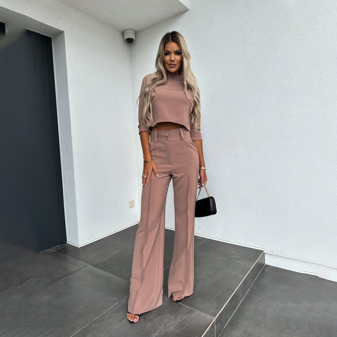 FIONA - Eleganter Zweiteiler im stilvollen Tweed-Design