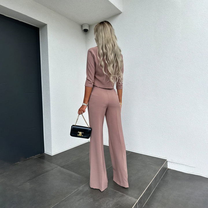 FIONA - Eleganter Zweiteiler im stilvollen Tweed-Design