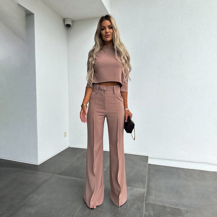 FIONA - Eleganter Zweiteiler im stilvollen Tweed-Design