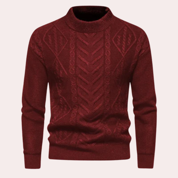 GARY - Pull en maille stylé pour l'homme soucieux de la mode