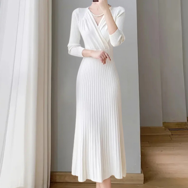 ARWENA - Robe en maille élégante pour femmes