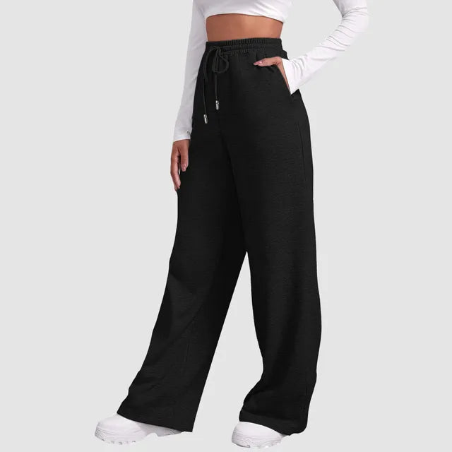 Eliza - Bequeme Damen-Jogging-Hose mit modisch weitem Bein