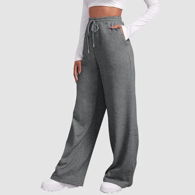 Eliza - Bequeme Damen-Jogging-Hose mit modisch weitem Bein