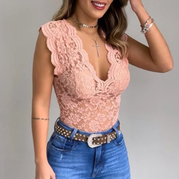 Esme - Stylische ärmellose Bluse mit schlanker Figur für Frauen