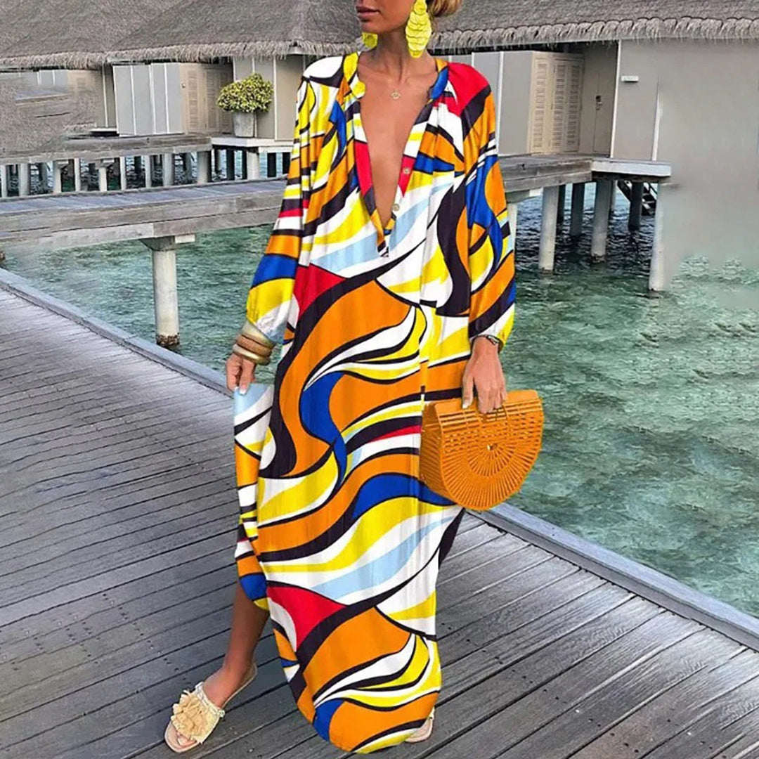 ALIYAH - Elegant boho dress for a trendy look