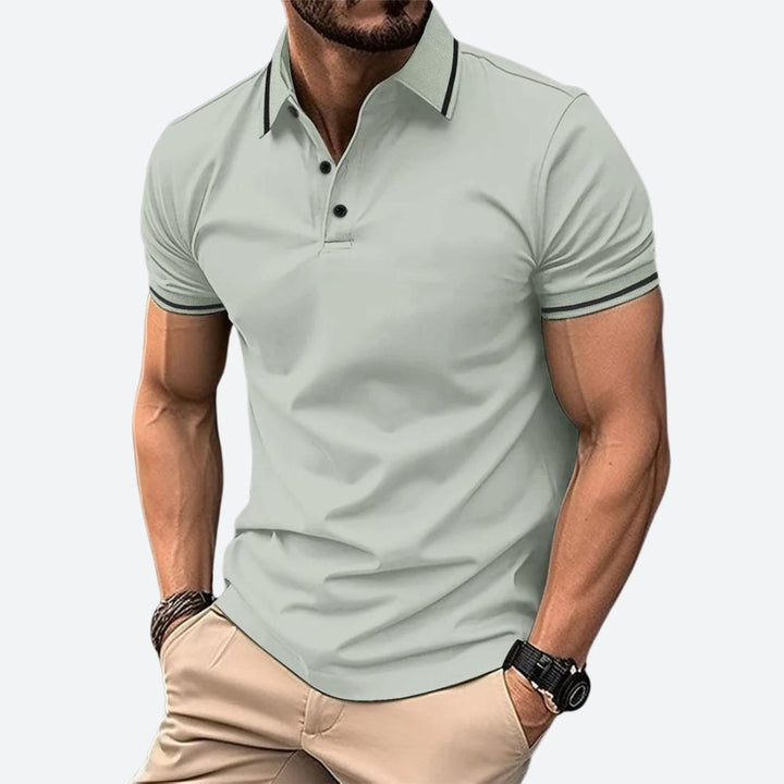 Polo homme à manches courtes à la mode - Zander