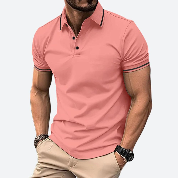 Polo homme à manches courtes à la mode - Zander