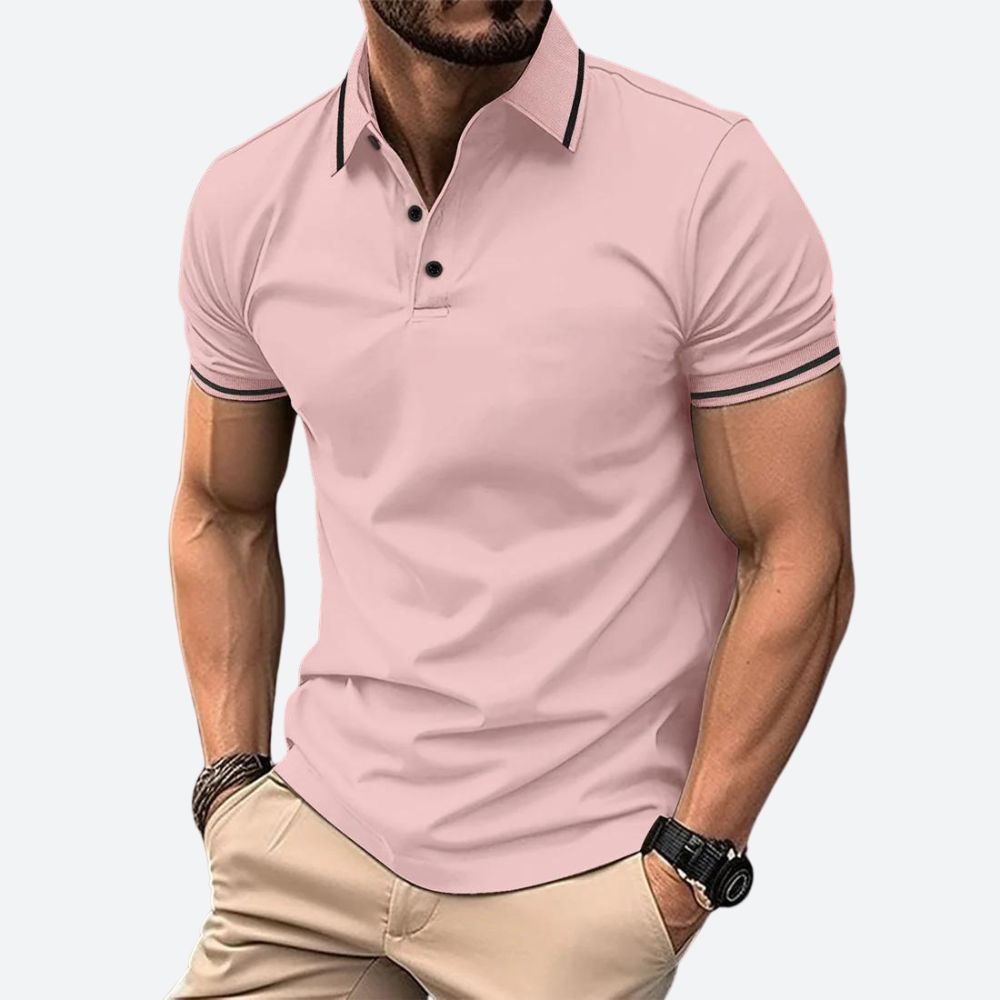 Polo homme à manches courtes à la mode - Zander