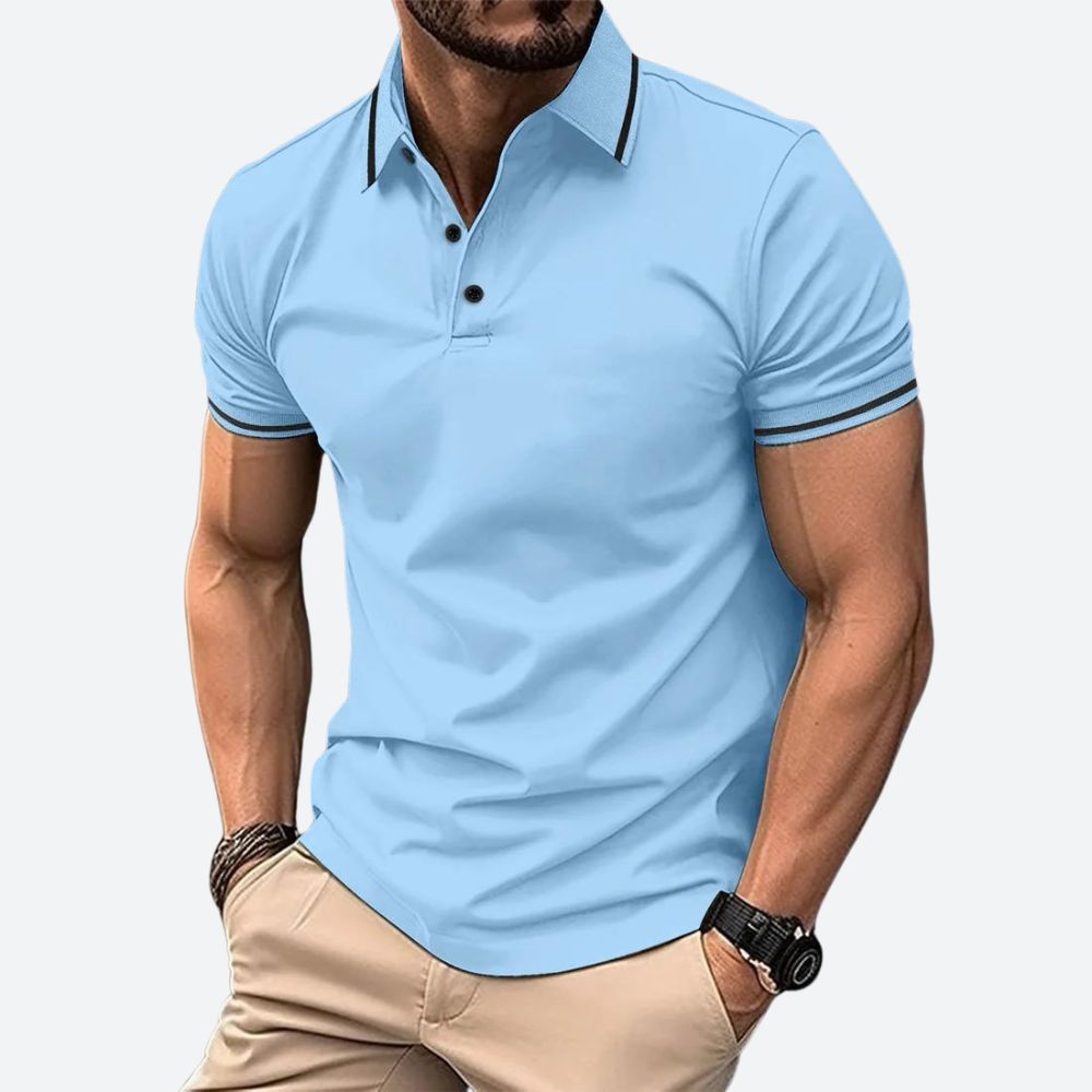 Polo homme à manches courtes à la mode - Zander