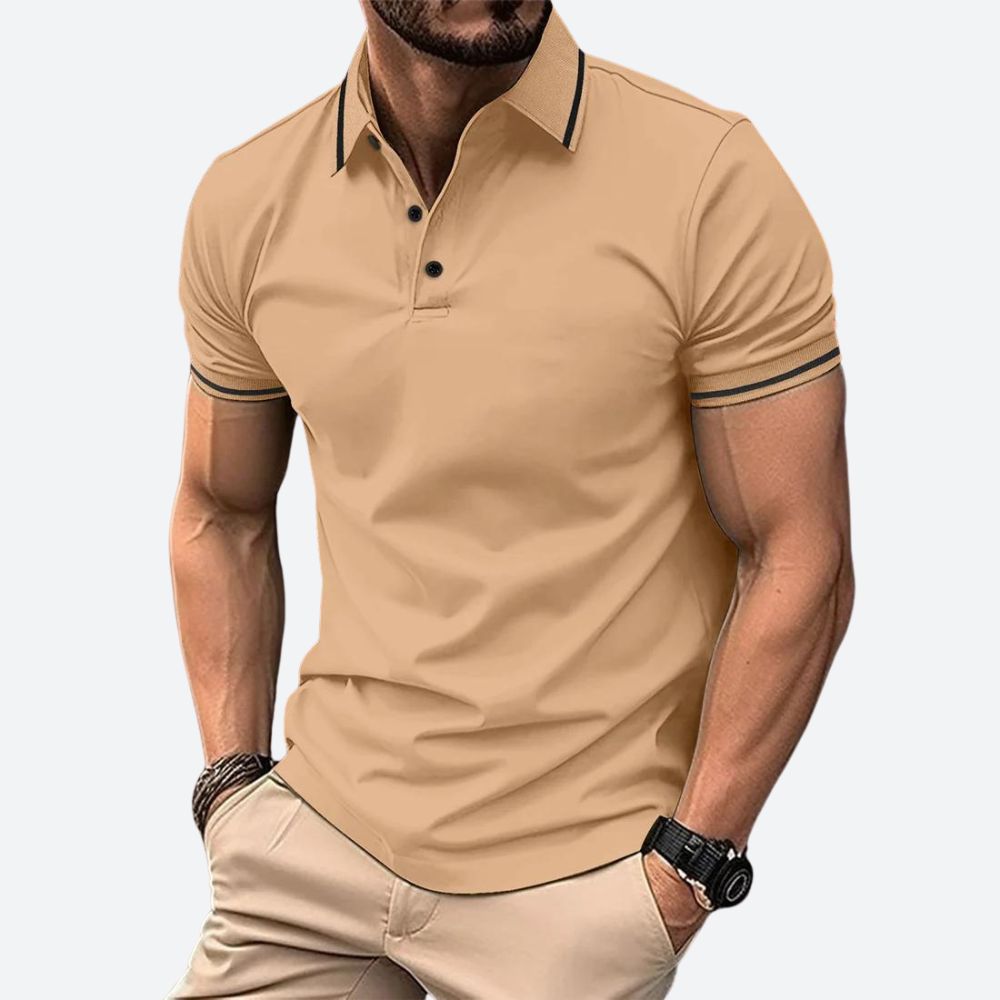 Polo homme à manches courtes à la mode - Zander