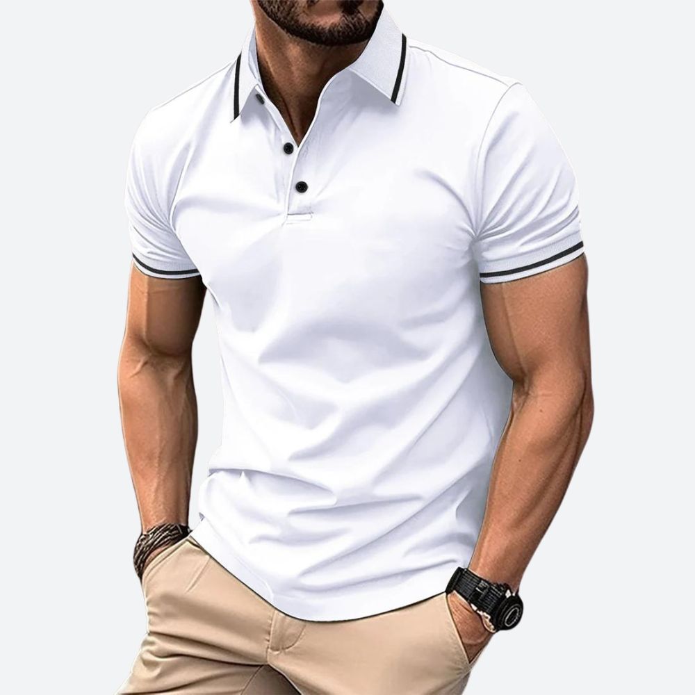 Polo homme à manches courtes à la mode - Zander