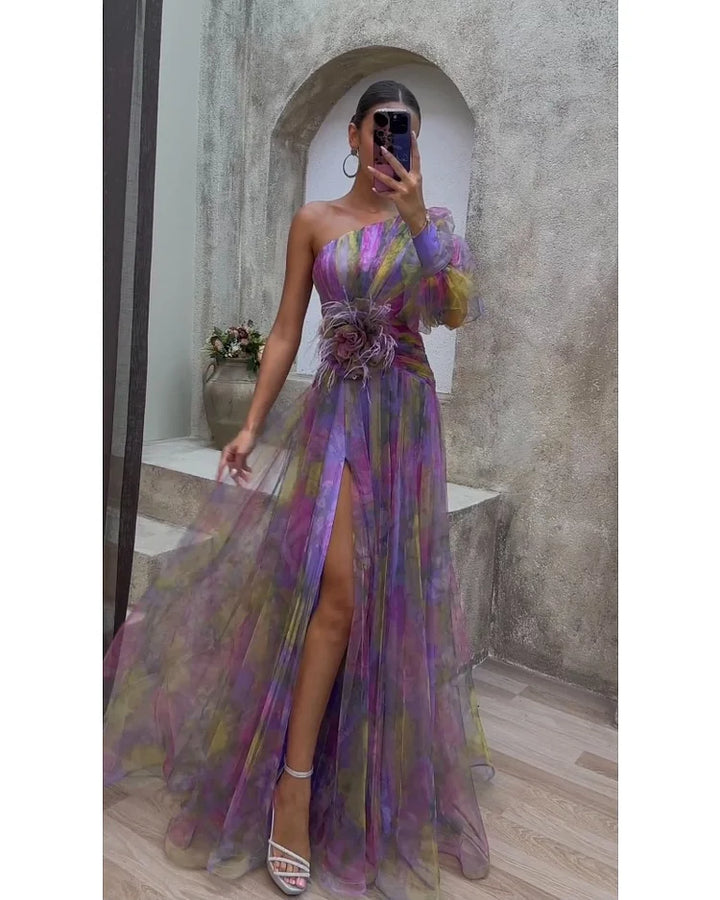 Anna™ - Schönes Langärmeliges Kleid