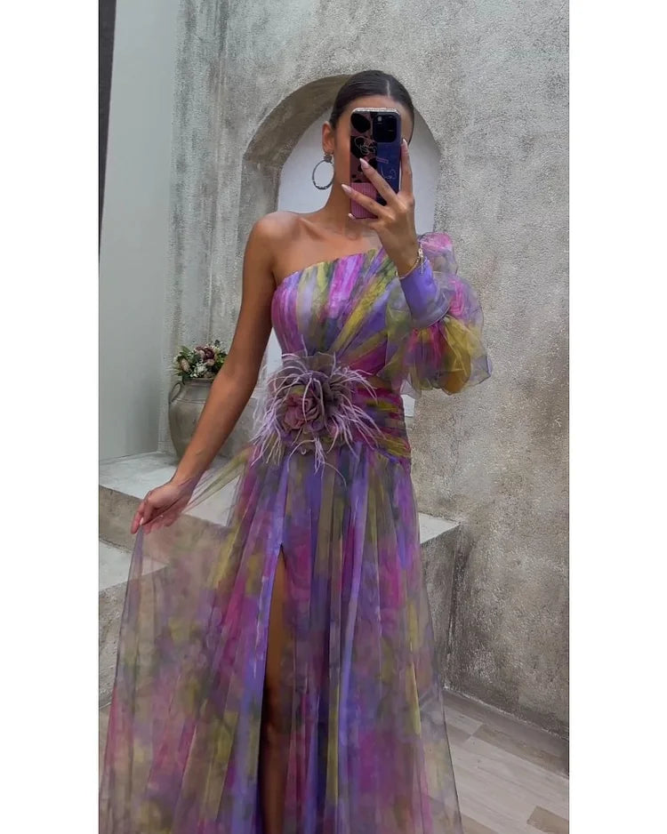 Anna™ - Schönes Langärmeliges Kleid