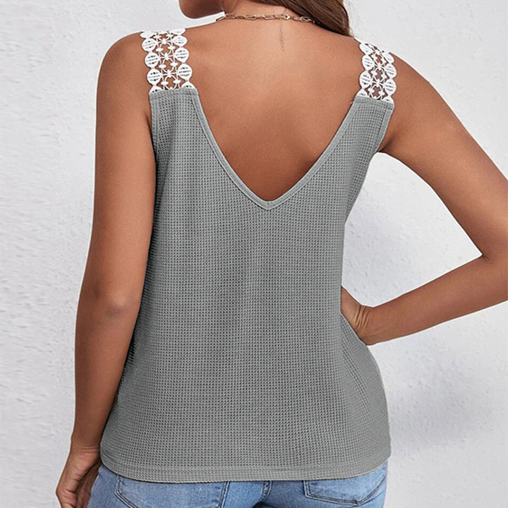 Samantha - Stylish and Comfortable Tank Top with V-Neck for Women