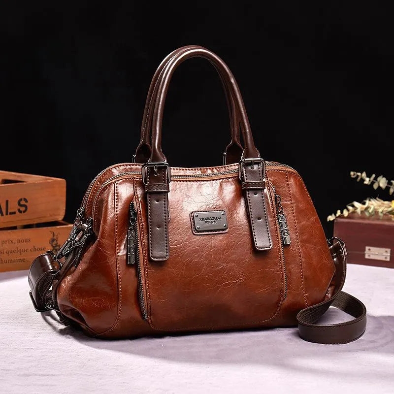 Mila™ - Premium-Leder Handtasche