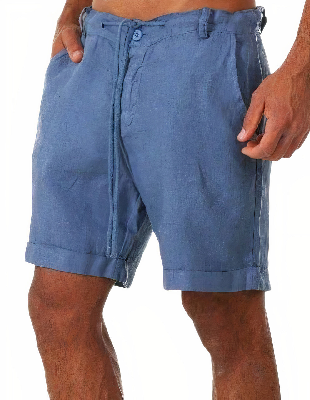 Refreshing Summer Linen Shorts - Timon