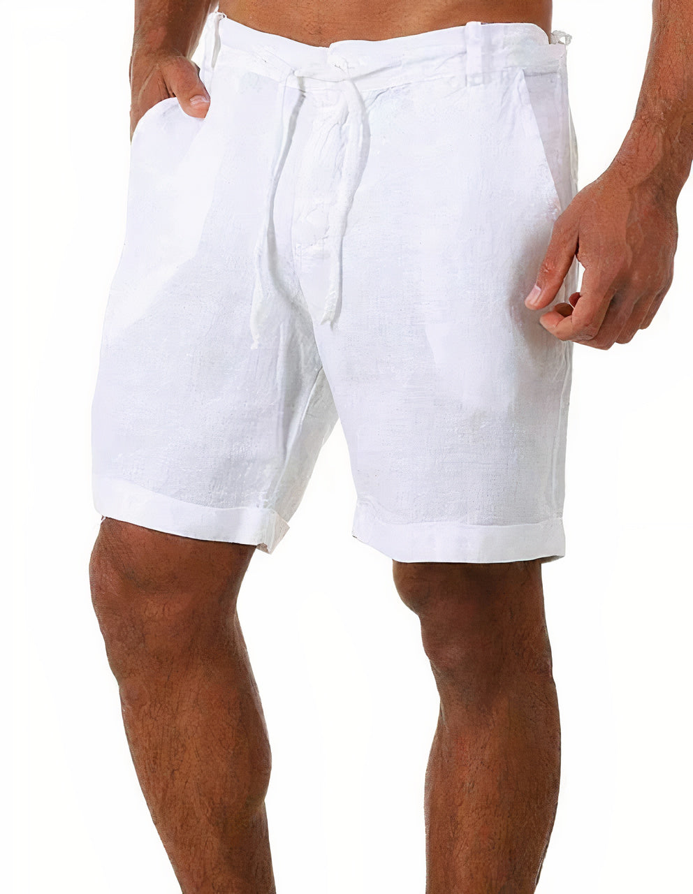 Refreshing Summer Linen Shorts - Timon