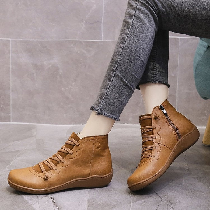 Alice™ - Chaussures orthopédiques confortables en cuir pour femme