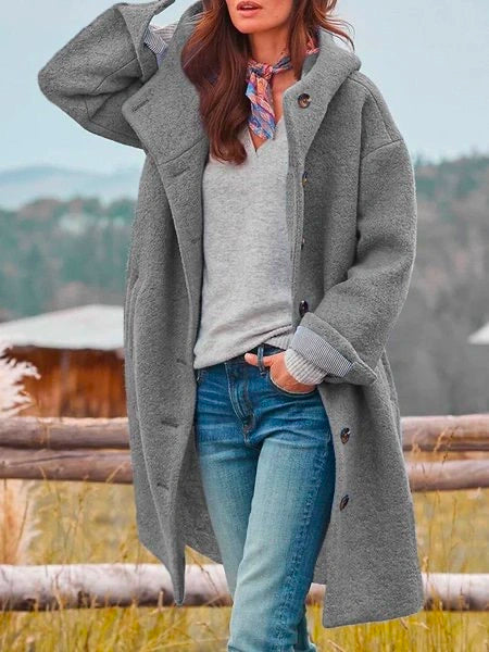 Ella™ - Kuscheliger Wollmantel