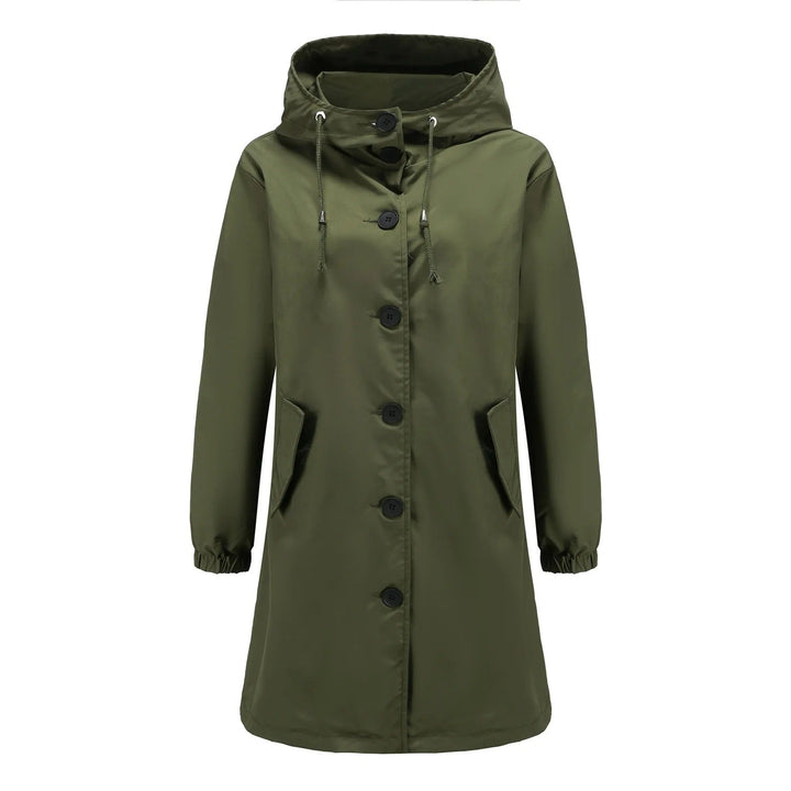 Flieder - Coupe-vent pour femmes stylé avec capuche imperméable