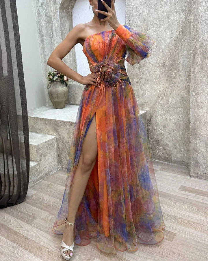 Anna™ - Schönes Langärmeliges Kleid