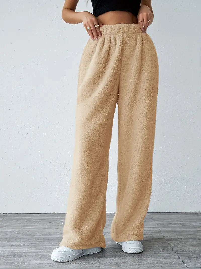 Deby - Comfortable and fashionable fleece joggers