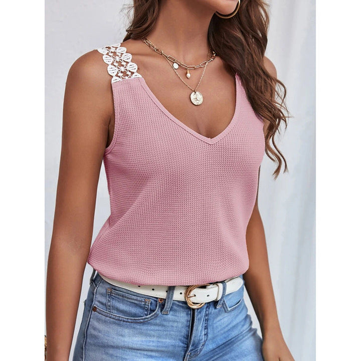 Samantha - Stylish and Comfortable Tank Top with V-Neck for Women