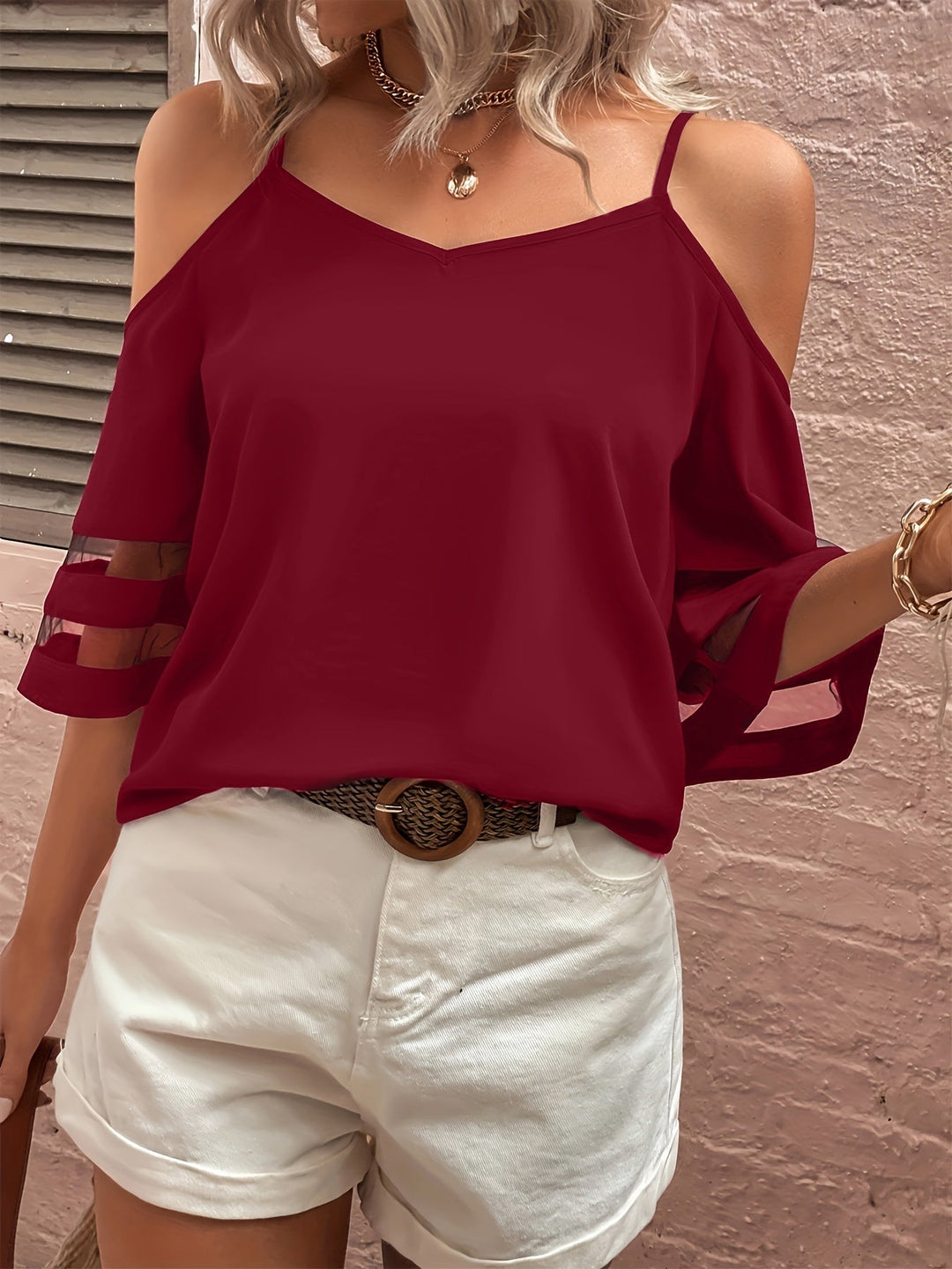 Simone - Blouse d'été stylée et confortable pour femme moderne