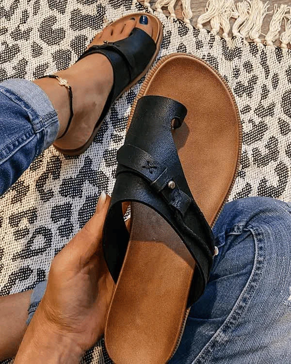 Odette - Sandales orthopédiques de luxe pour un confort optimal chez les femmes