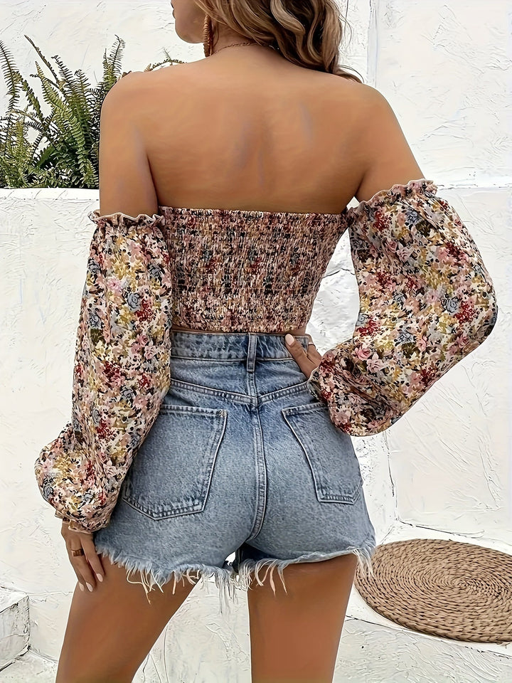 Corinne - Beautiful Colorful Blouse for Women