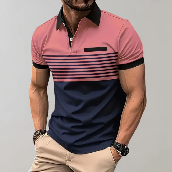 Sommerlich lässiges gestreiftes Polo - stilvoll und bequem von Harke