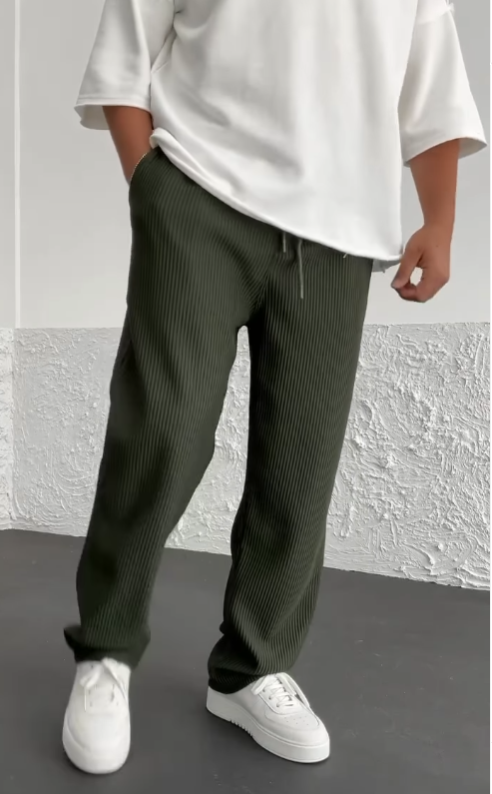 François™ - Pants made of Ribbed Spandex Comfort