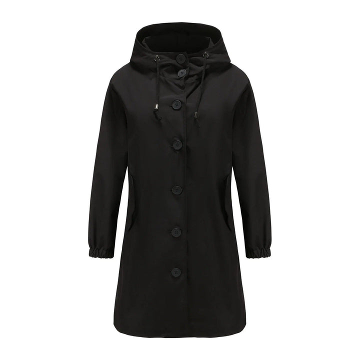 Flieder - Coupe-vent pour femmes stylé avec capuche imperméable