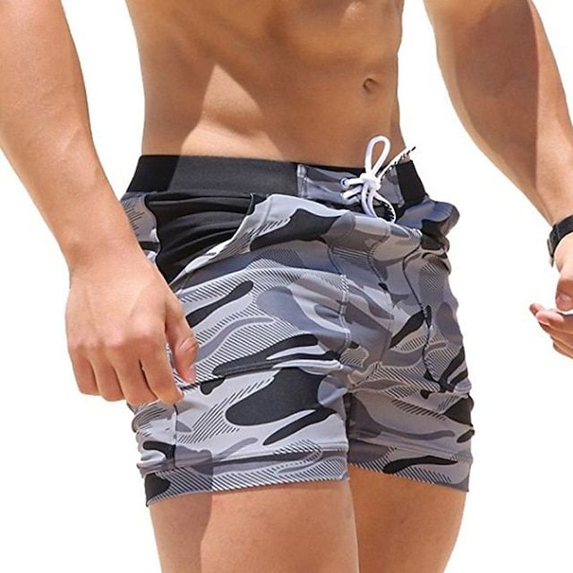 Pantalon d'été pour hommes stylé avec motif camouflage pour un confort ultime - Mace