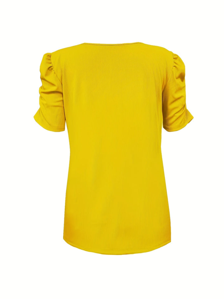 Elegante Bluse mit V-Ausschnitt für Frauen von Rica