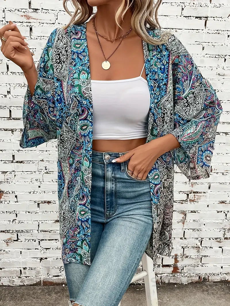 Ada - Tunique élégante avec joli imprimé floral
