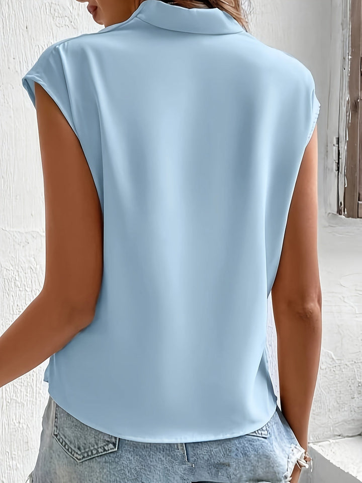 Nadine - Elegante Wickelbluse für die modebewusste Frau
