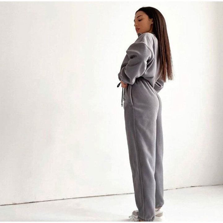 Giselle - Survêtement gris stylé pour femmes