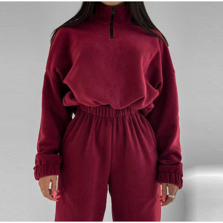 Survêtement Rosie rouge chic pour femmes élégantes