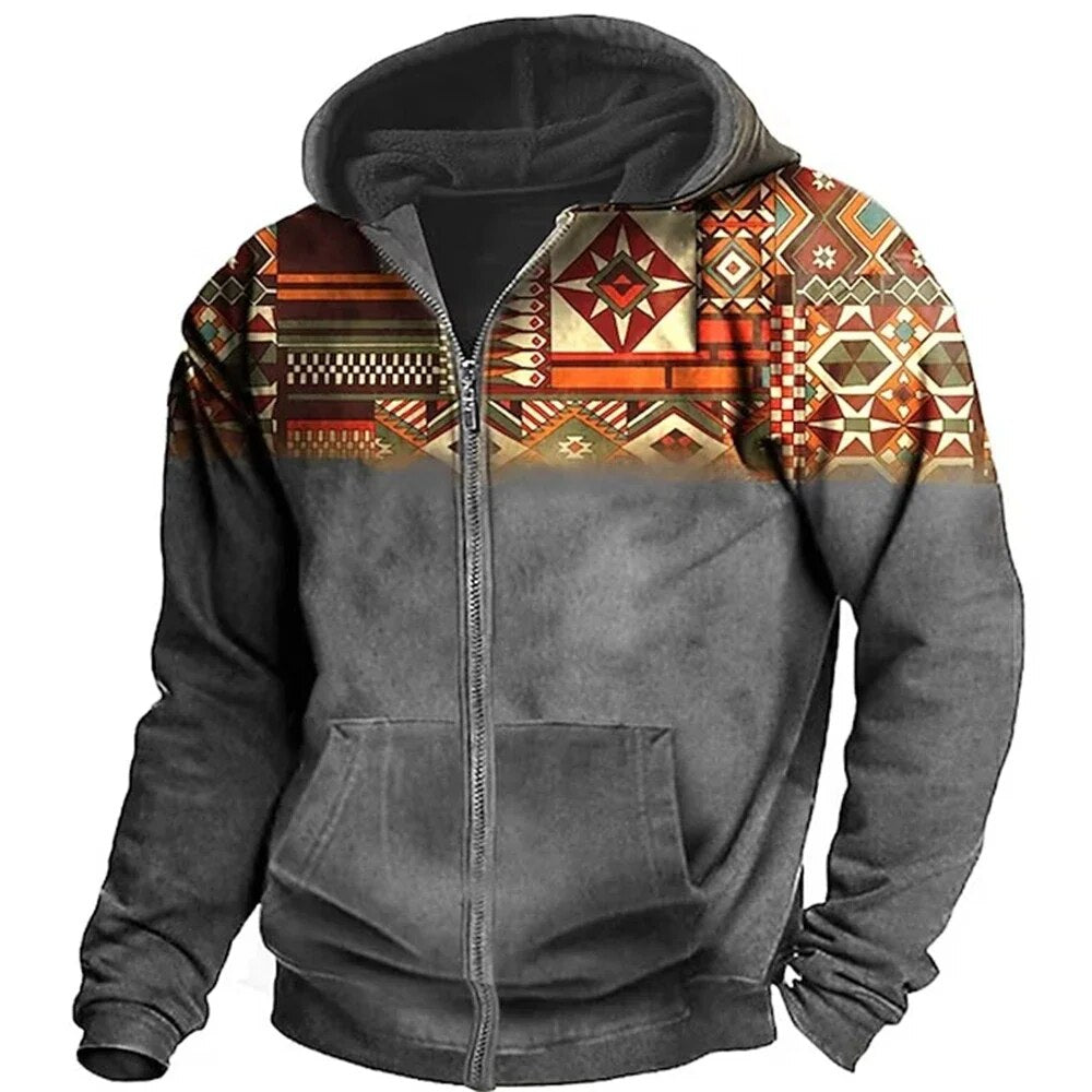 Olivier™️ - Sweat-shirt rétro en polaire pour homme