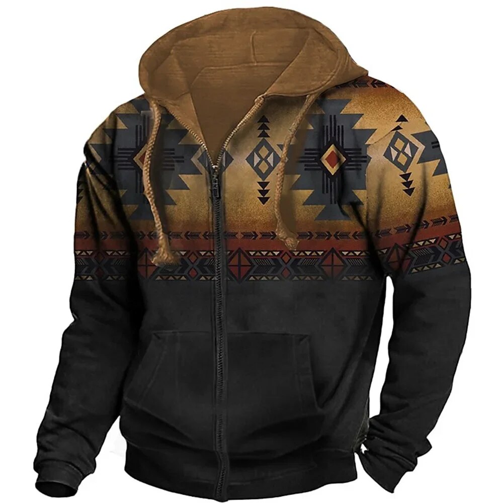 Olivier™️ - Sweat-shirt rétro en polaire pour homme