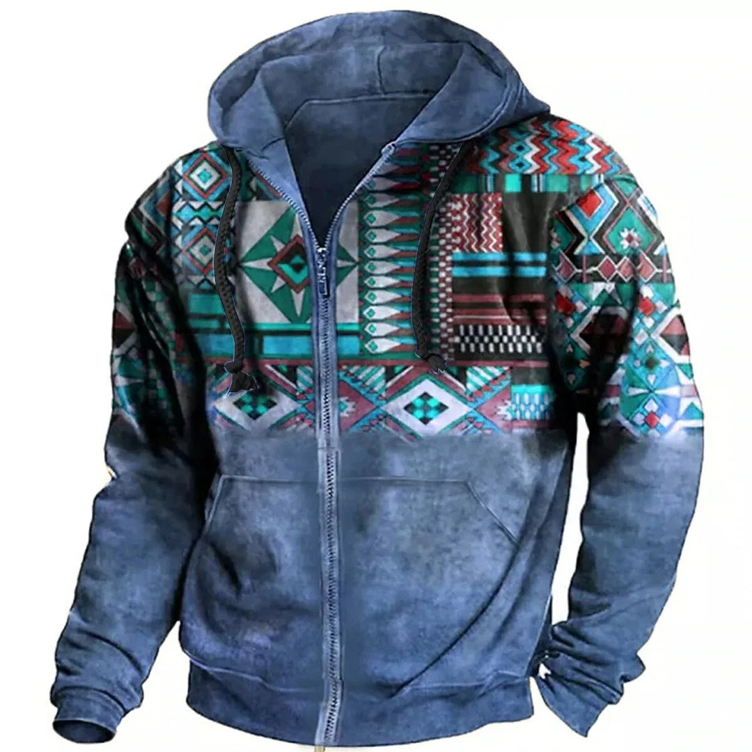 Olivier™️ - Sweat-shirt rétro en polaire pour homme