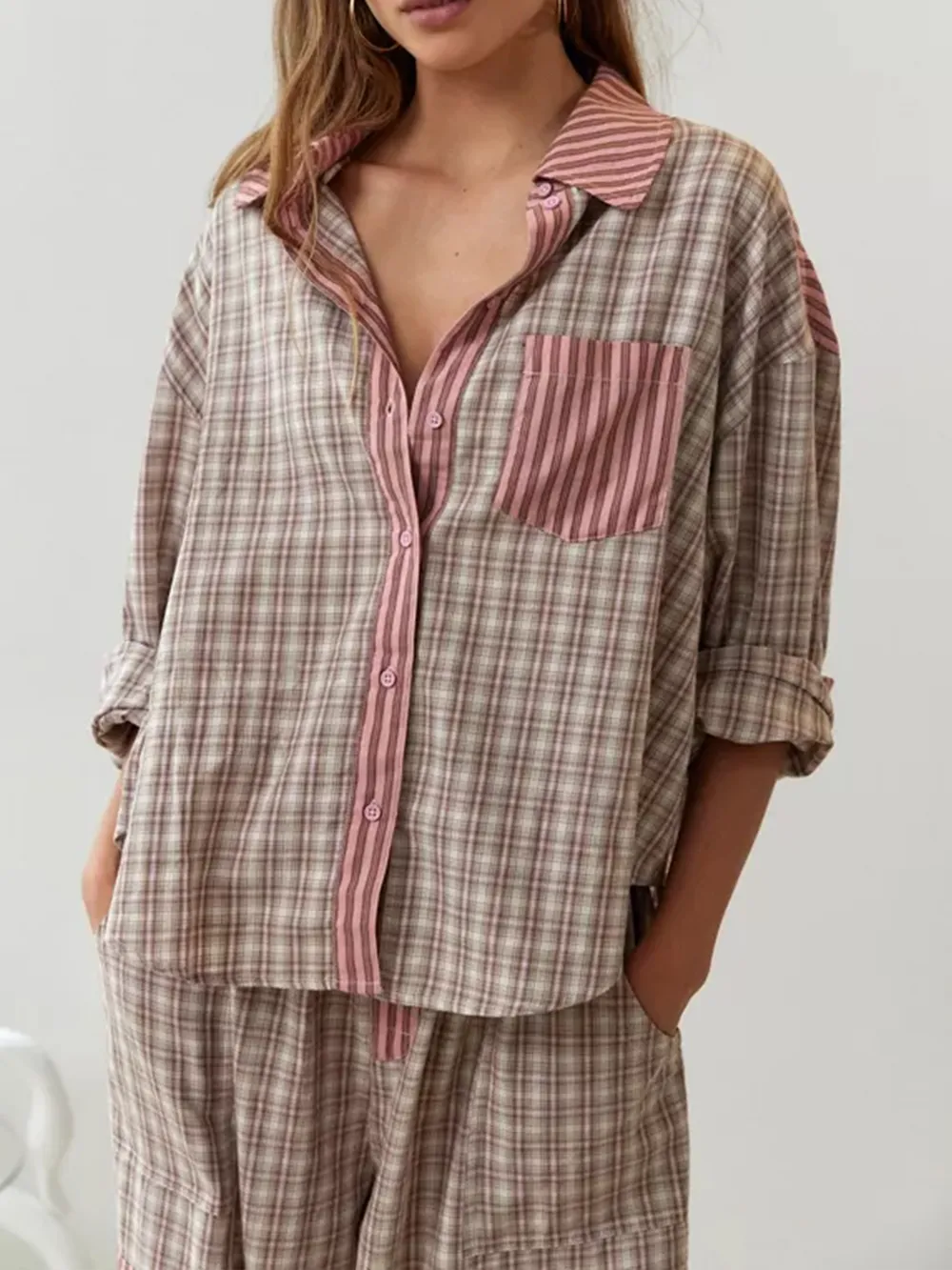 Maria - Ensemble de pyjama mignon et élégant pour femmes