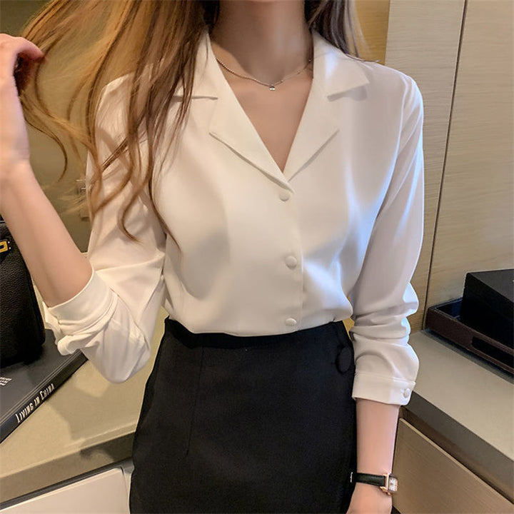 Rae - Elegante und bequeme Herbstbluse für Frauen